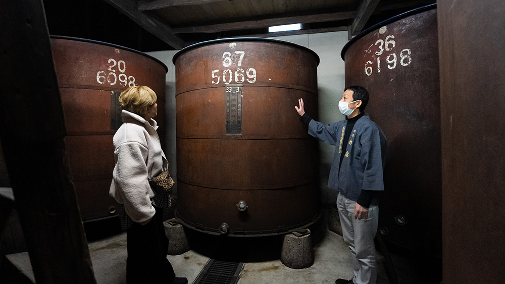 高野酒造の内部